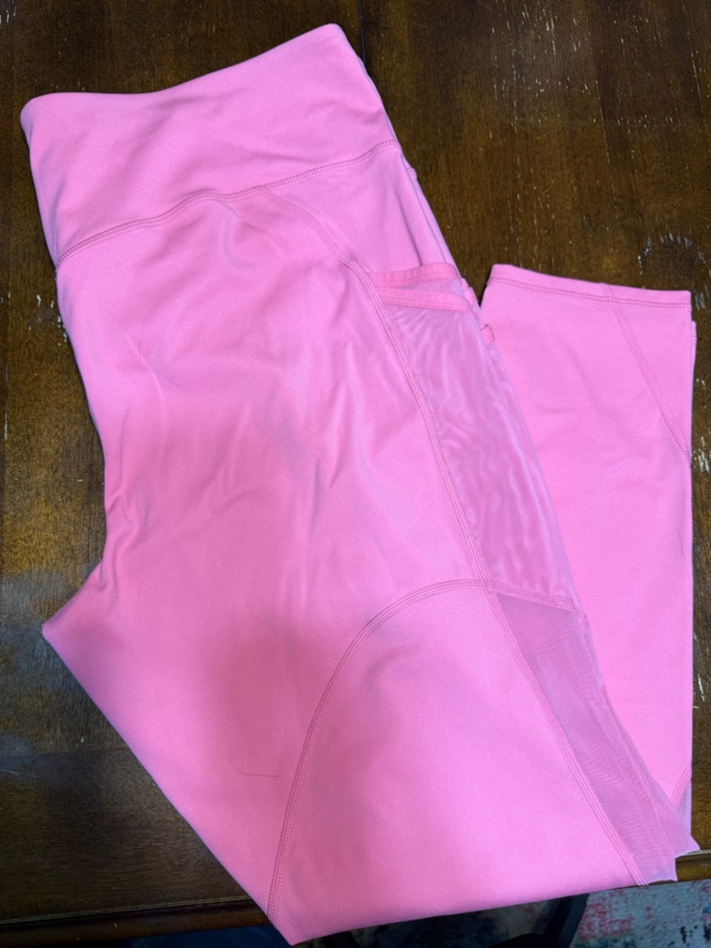 Womens Pink Active Leggings Fabletics